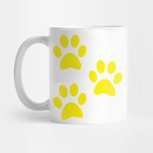 Yellow Paws Mug